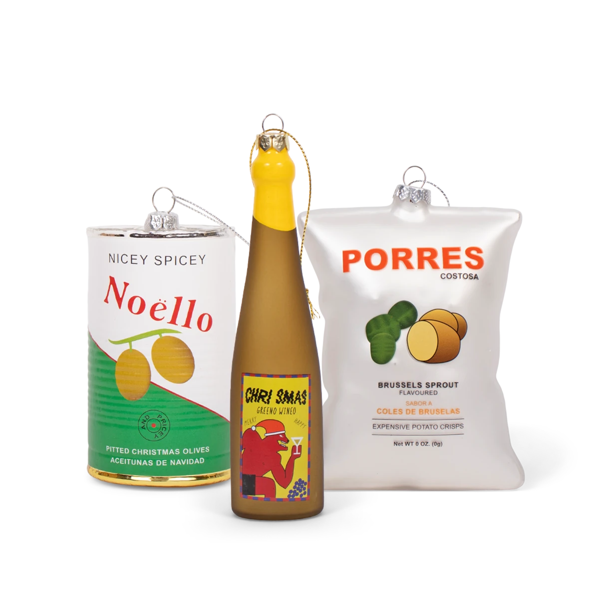 Porres Crisps Glass Hanging Decoration by studio THIE - Lifestory