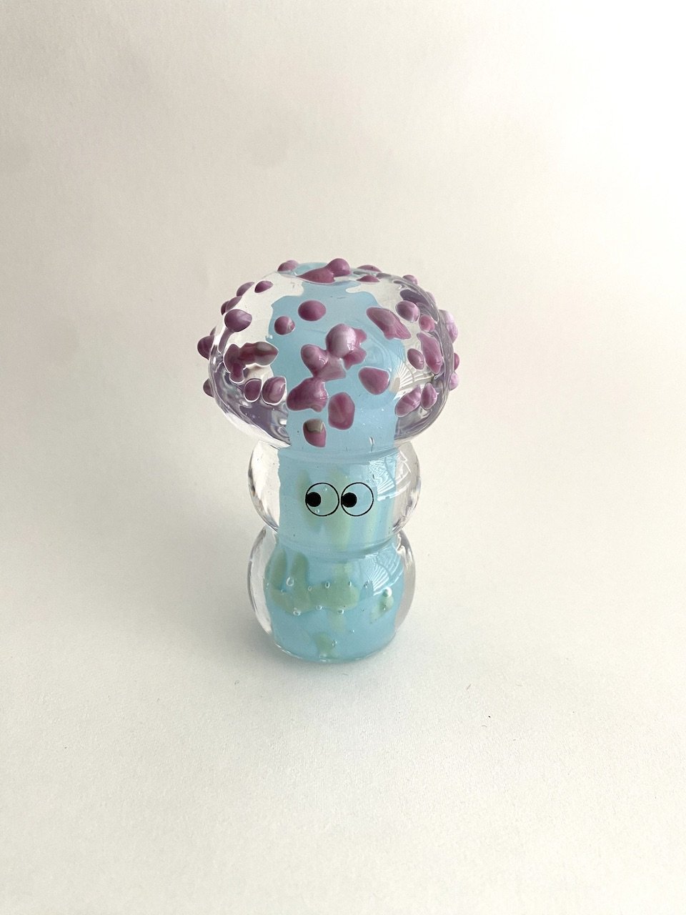 Crystal Blob | Aqua Shroom | handblown by Studio Arhoj - Lifestory