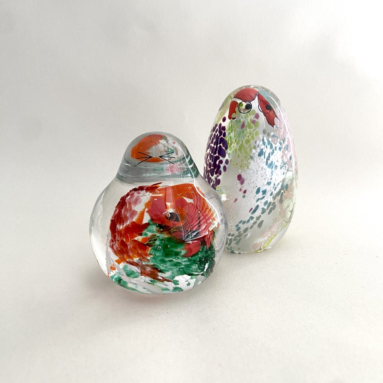 Studio Arhoj Crystal Blob | Red Matter | Handblown Glass