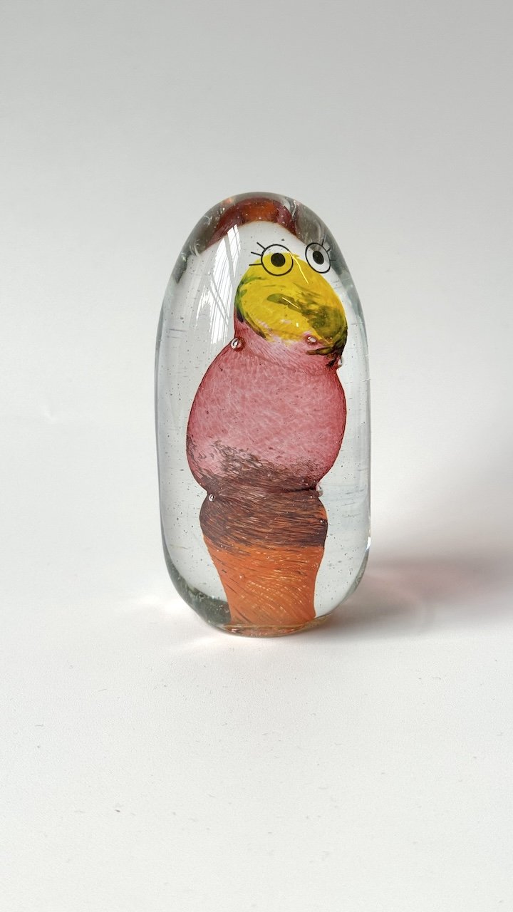 Crystal Blob | Greyson | Shroom | handblown by Studio Arhoj