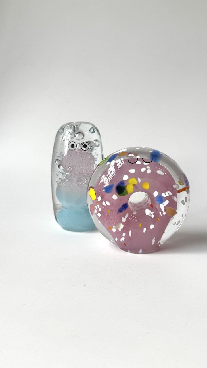 Crystal Blob | Vera | handblown by Studio Arhoj