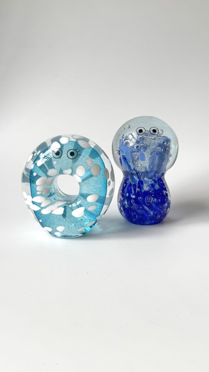 Crystal Blob | Milo | handblown by Studio Arhoj