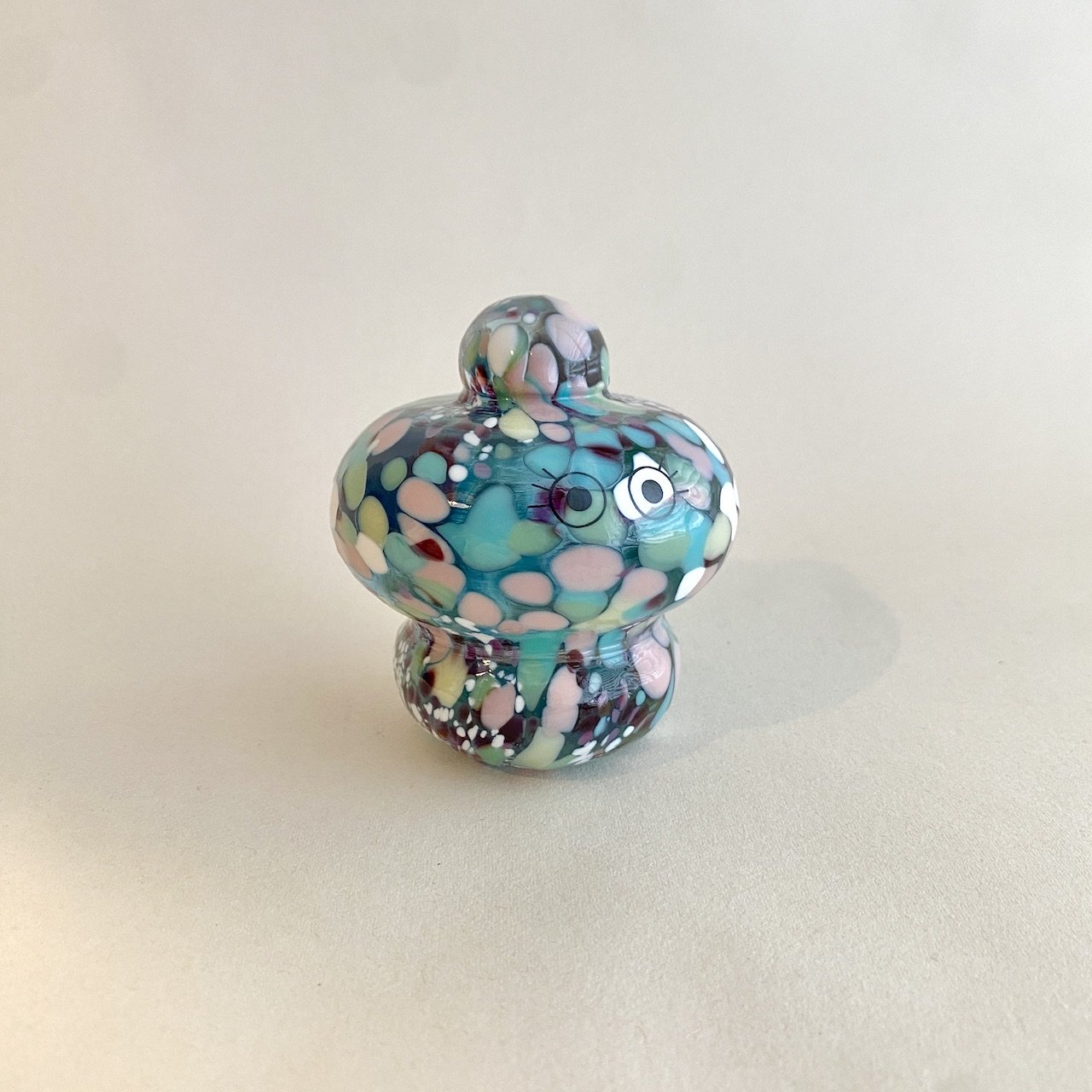 Studio Arhoj Crystal Blob | Cookie Jar | Handblown Glass