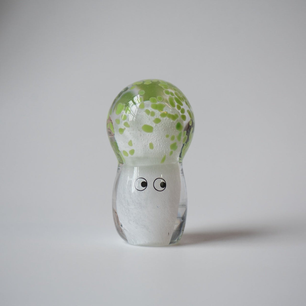 Studio Arhoj Crystal Blob | Lenny | Shroom in Green and White