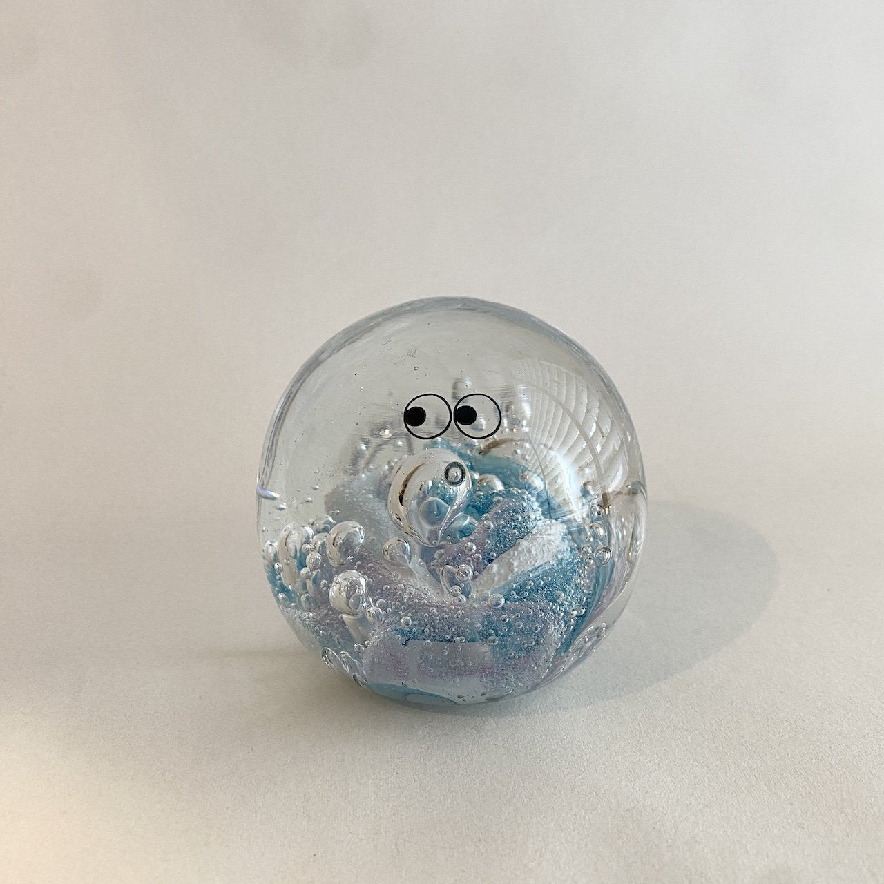 Studio Arhoj Crystal Blob | Underwater Blue | Handblown Glass
