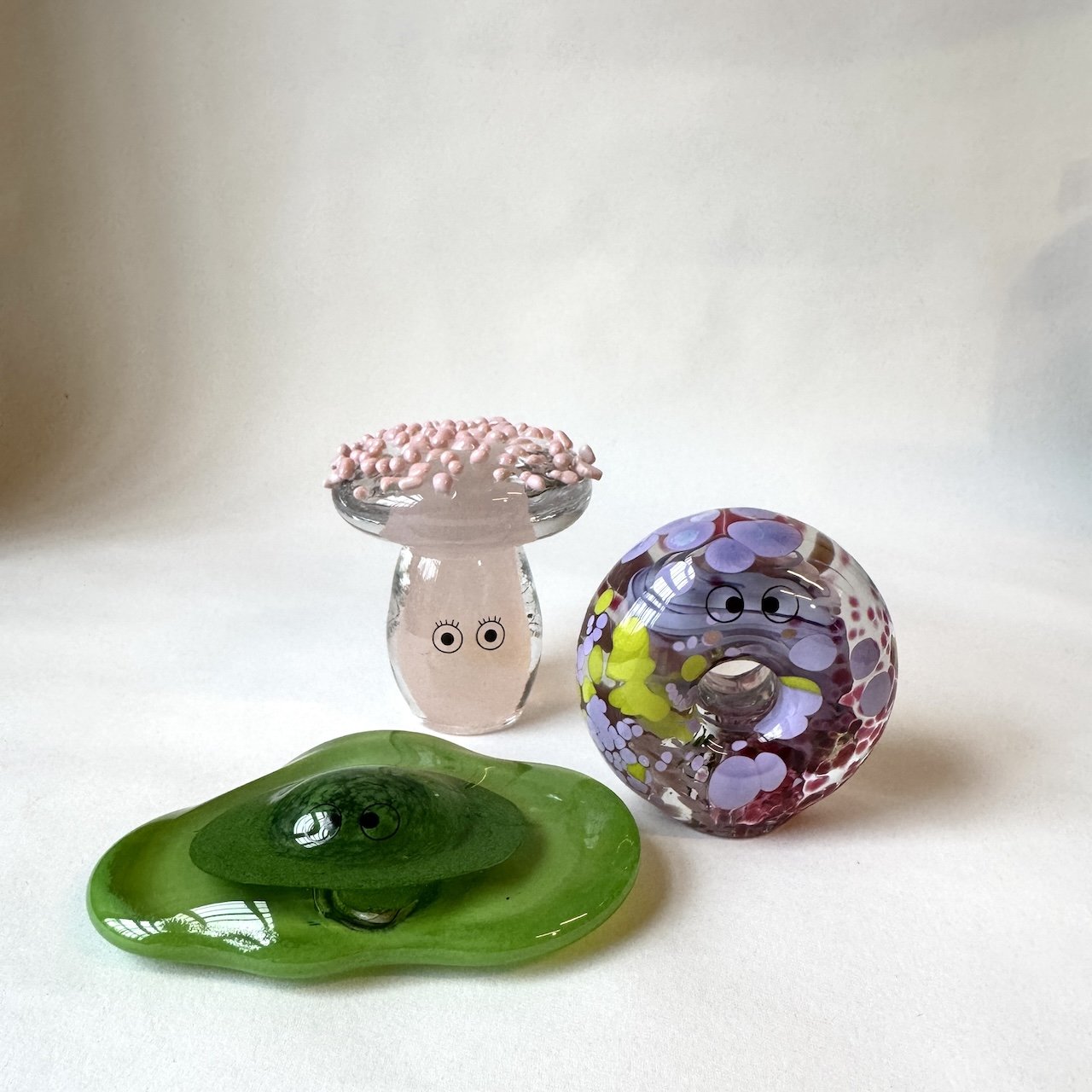 Crystal Blob | Swampy Sam | handblown by Studio Arhoj