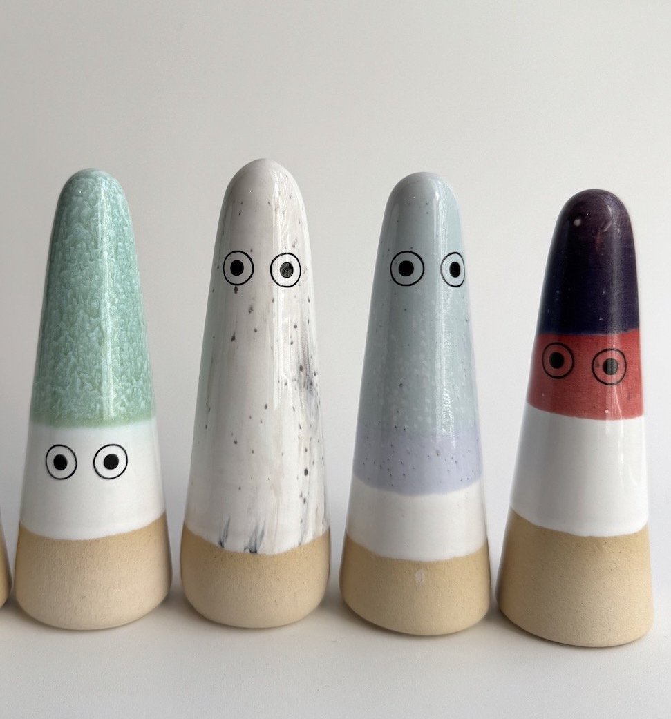 Studio Arhoj Ghosts in Various Unique Glazes - Lifestory