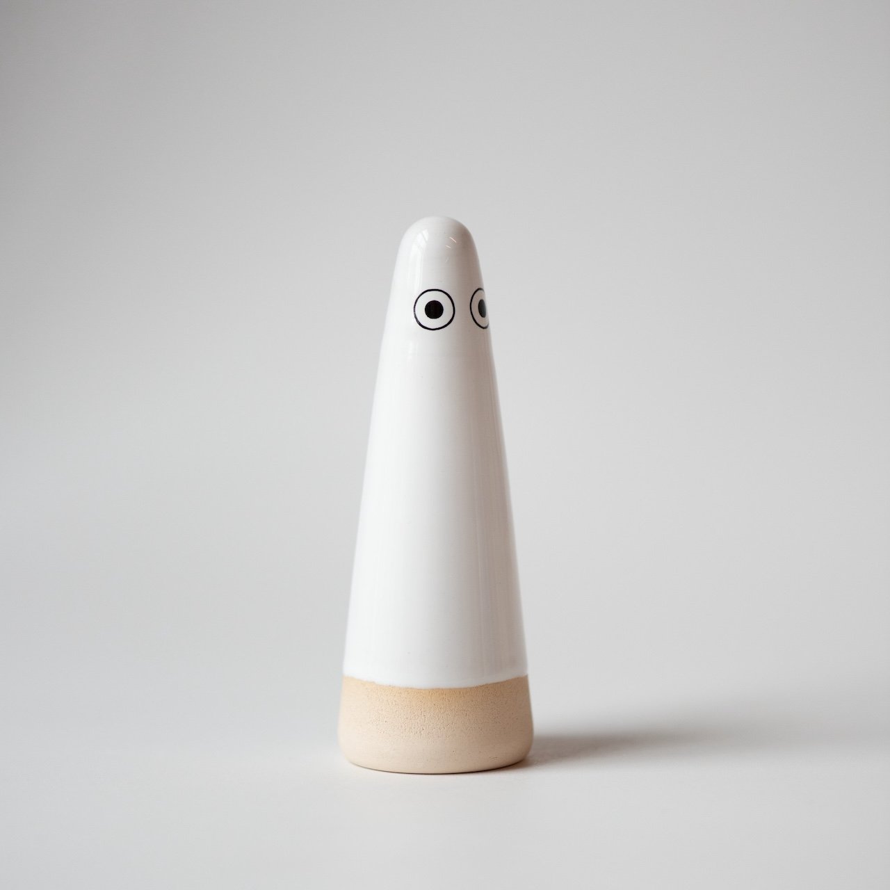 Ghost | Classic White | Ceramic Figurine | by Studio Arhoj - Lifestory