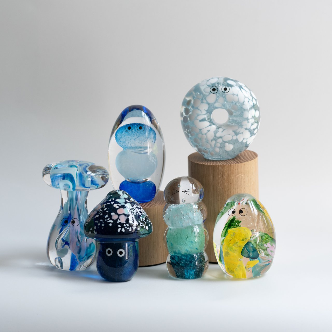 Crystal Blob | August Donut | handblown by Studio Arhoj - Lifestory