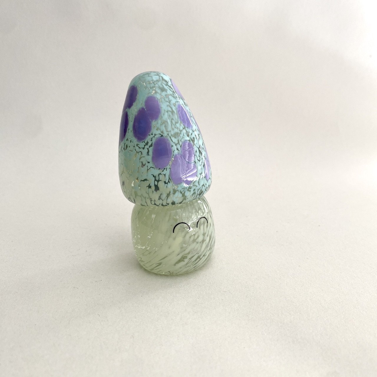 Studio Arhoj Crystal Blob | Lilac Schroom | Handblown Glass - Lifestory