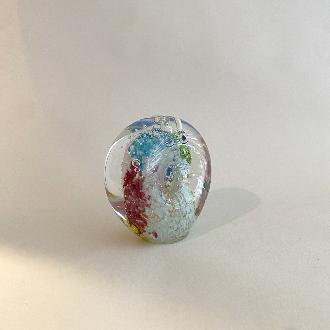 Studio Arhoj Crystal Blob | Lashes Donut | Handblown Glass - Lifestory