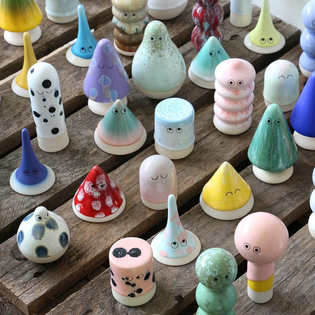 Familia Figurine | Oni | Matt Blue | by Studio Arhoj - Lifestory - Studio Arhoj