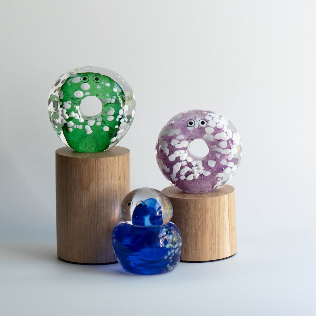 Crystal Blob | Frederik | handblown by Studio Arhoj