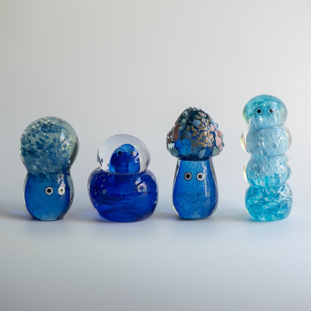 Crystal Blob | Frederik | handblown by Studio Arhoj