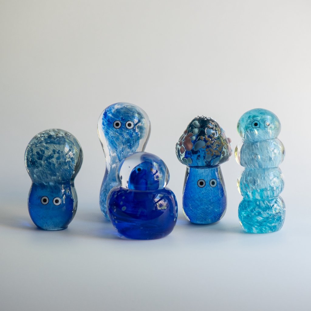 Crystal Blob | Frederik | handblown by Studio Arhoj