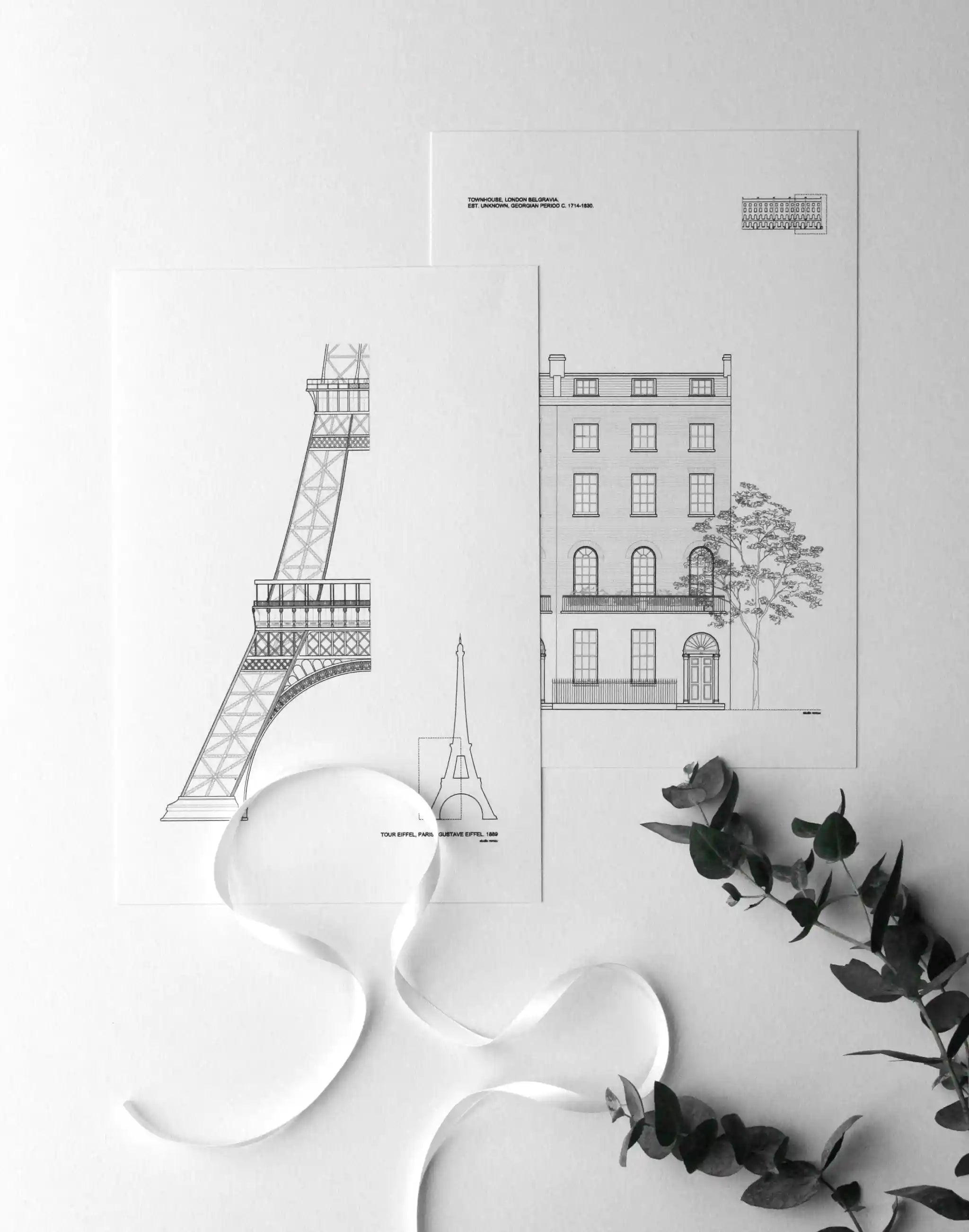 Tour Eiffel | Print - Lifestory - STUDIO ROMUU