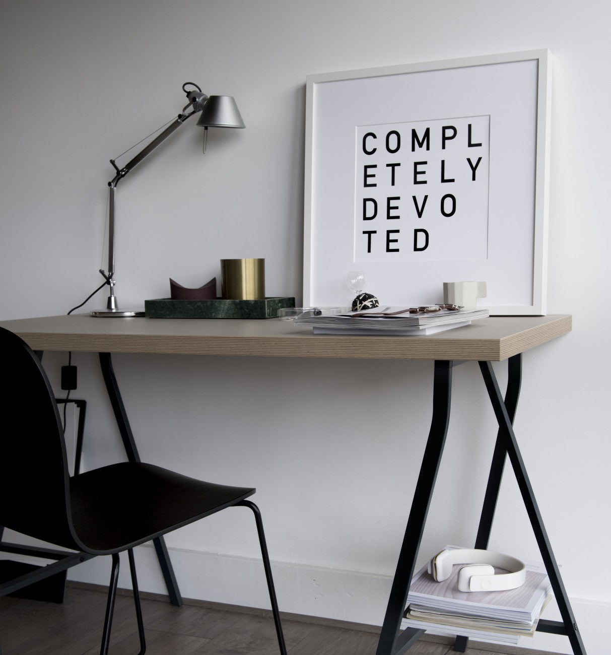 Completely Devoted print 50x50cm Unframed by SOOuK - Lifestory - SOOuK