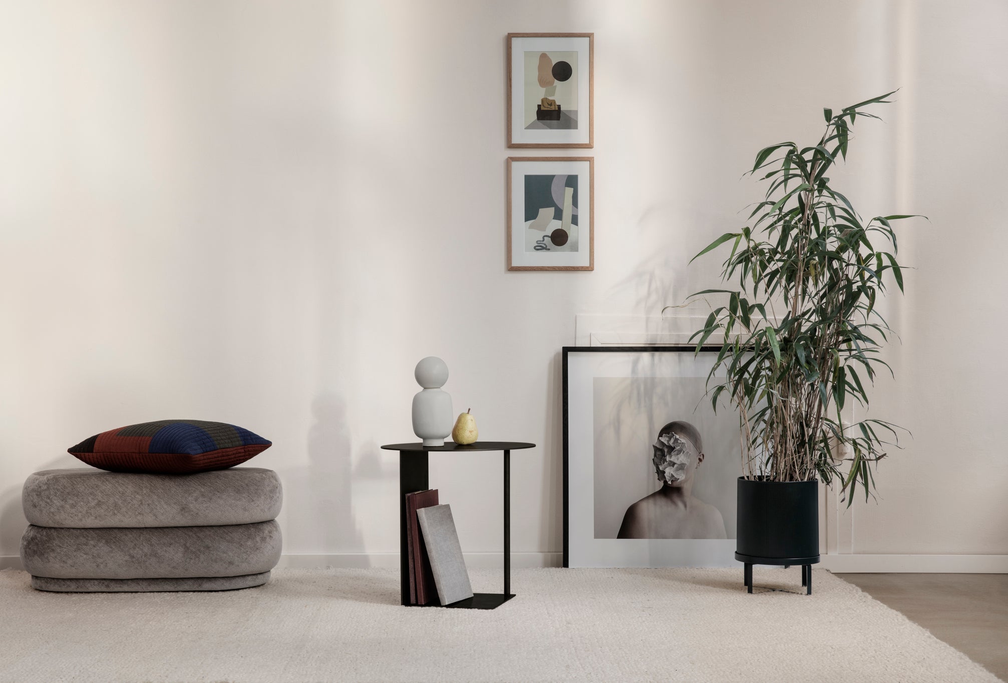 Large Bau Plant Pot | Dark Green | by ferm Living - Lifestory