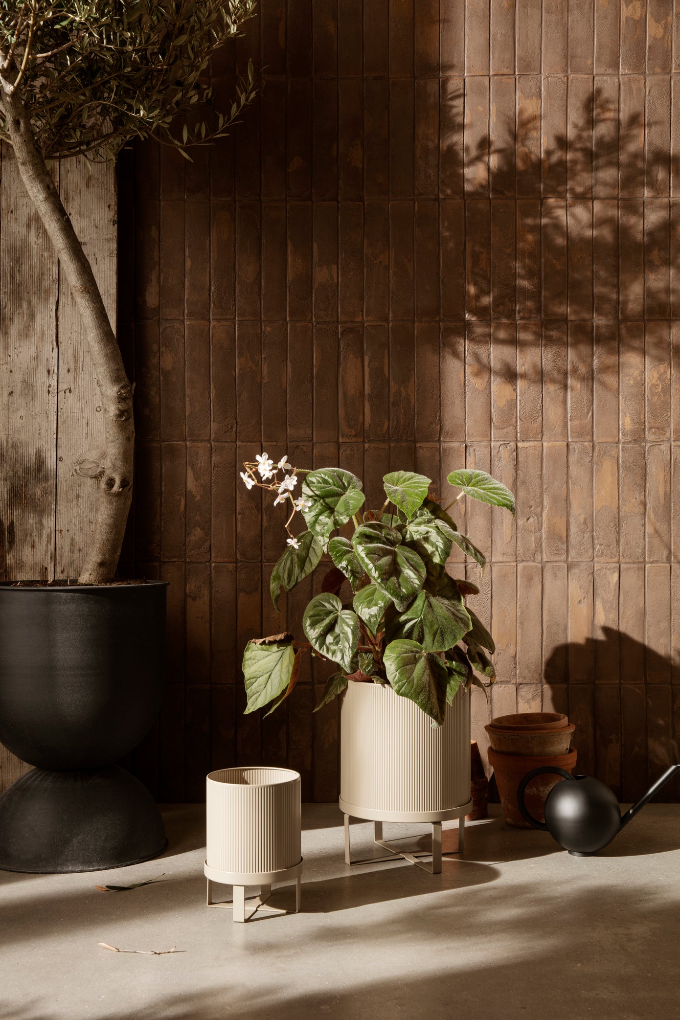 Large Bau Plant Pot | Cashmere | by ferm Living - Lifestory - ferm LIVING