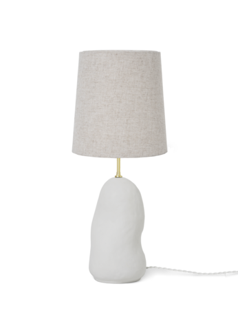 Hebe Lamp Base Medium | Ceramic | Off-White - Lifestory