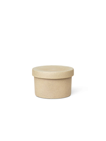 Small Lidded Container | Ceramic | Bon Accessories | by ferm Living - Lifestory - ferm LIVING