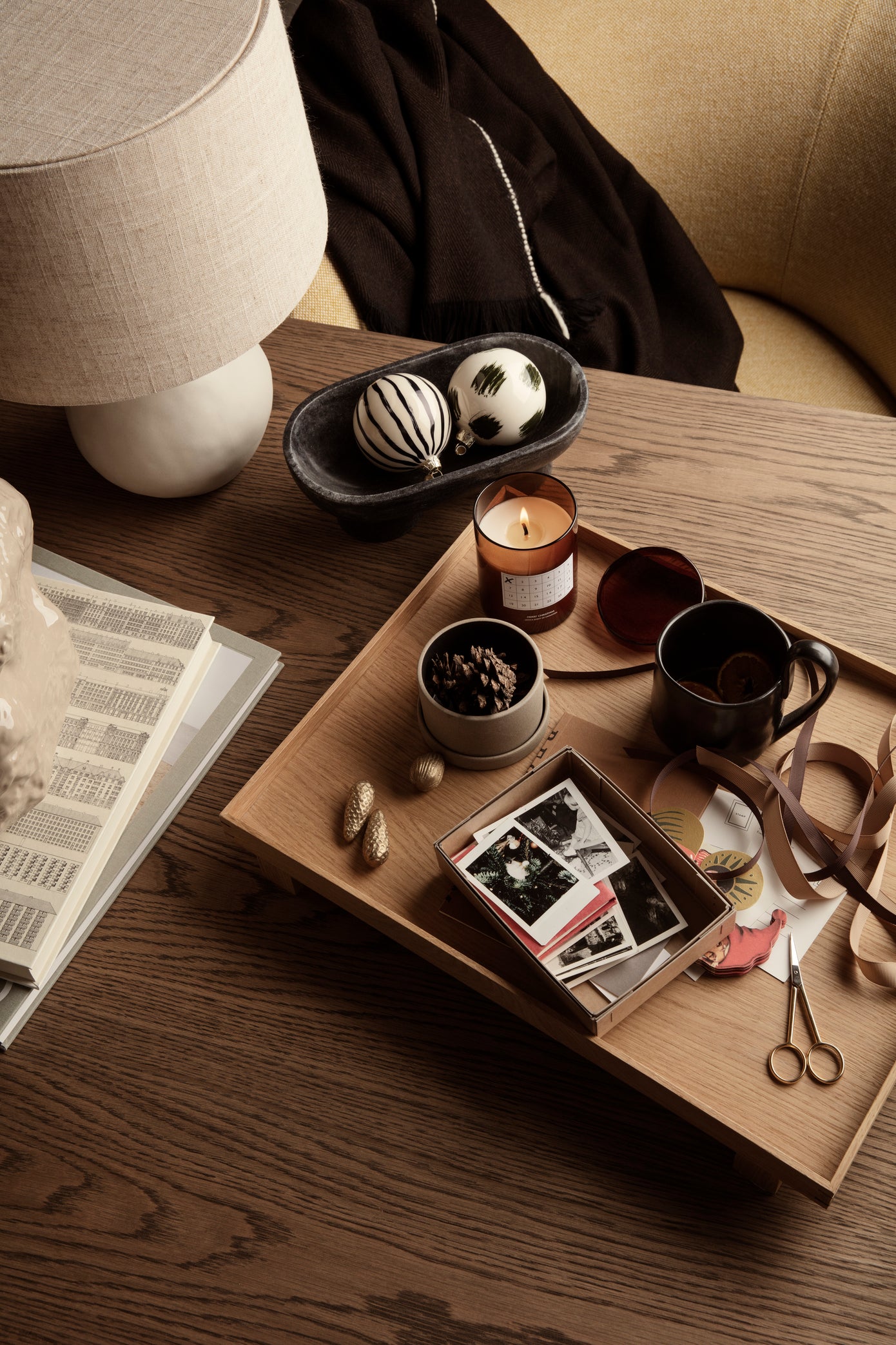 Winterland Forest Treats | Solid Brass | Ornament set of 3 by ferm Living - Lifestory - ferm Living