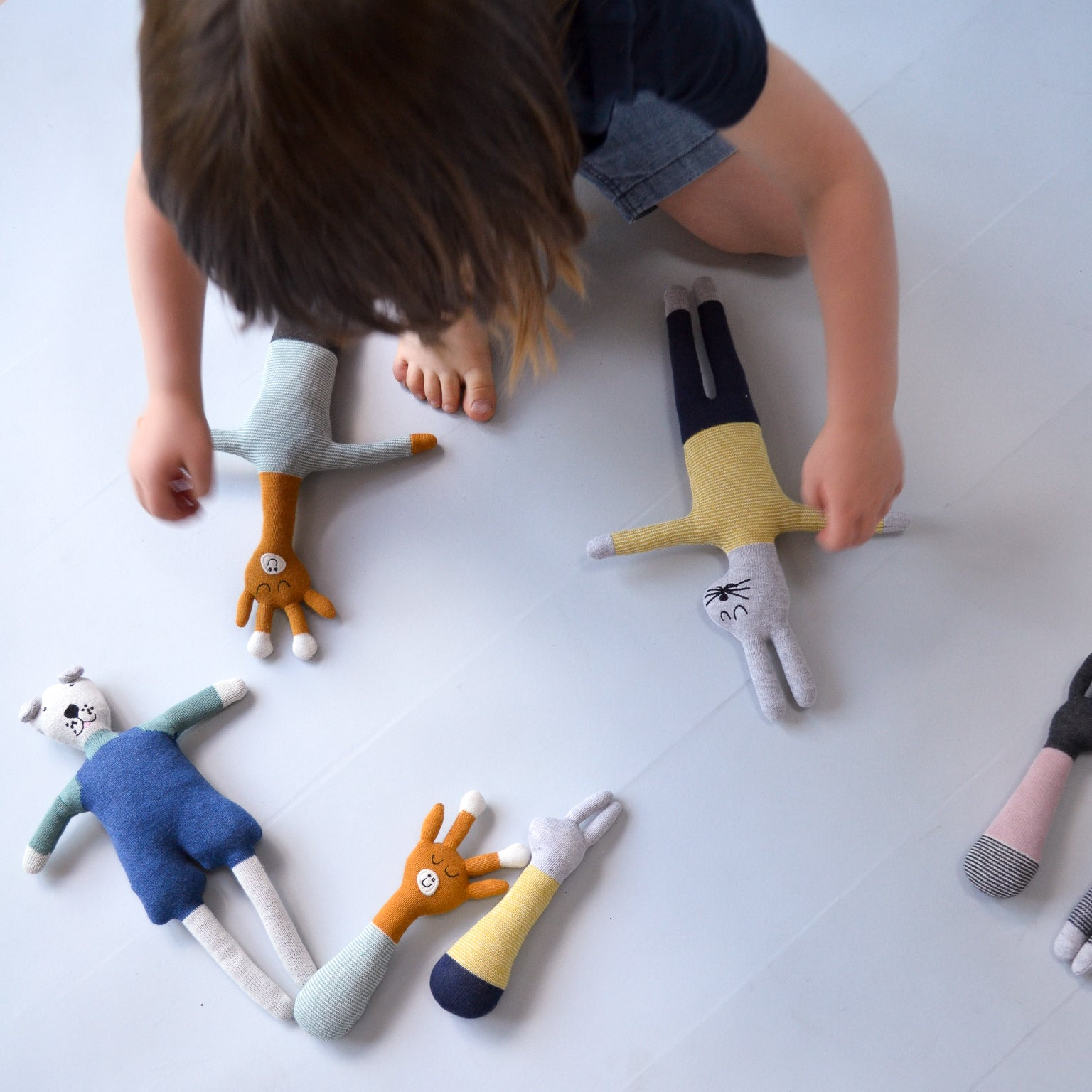 Children's Rattle | 100% Cotton | Various Animal Designs | by Sophie Home - Lifestory - Sophie Home
