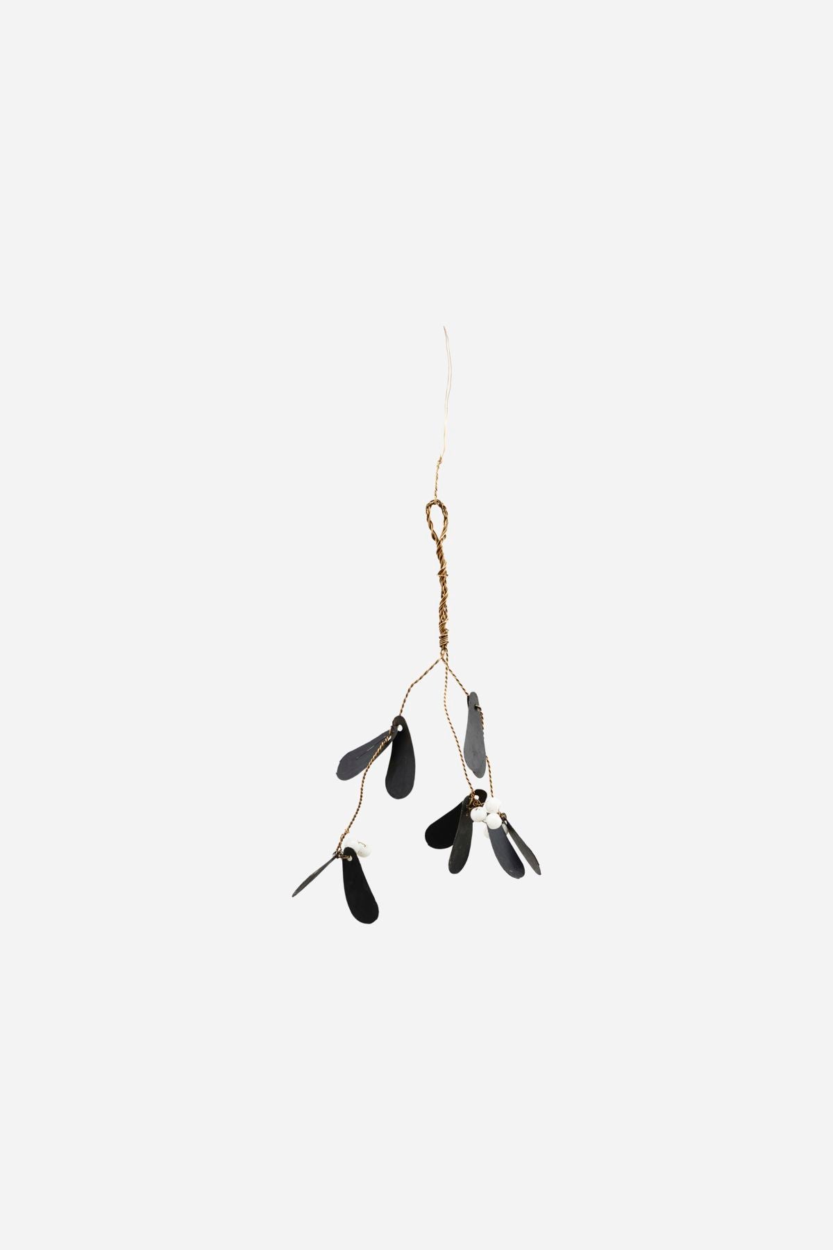 Black Mistletoe Decoration in Metal & Wire - Lifestory - House Doctor