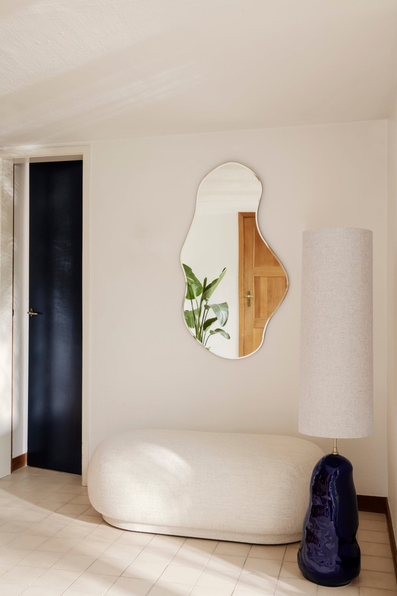 Pond Mirror Brass | Wall Mirror | Large - Lifestory - ferm LIVING