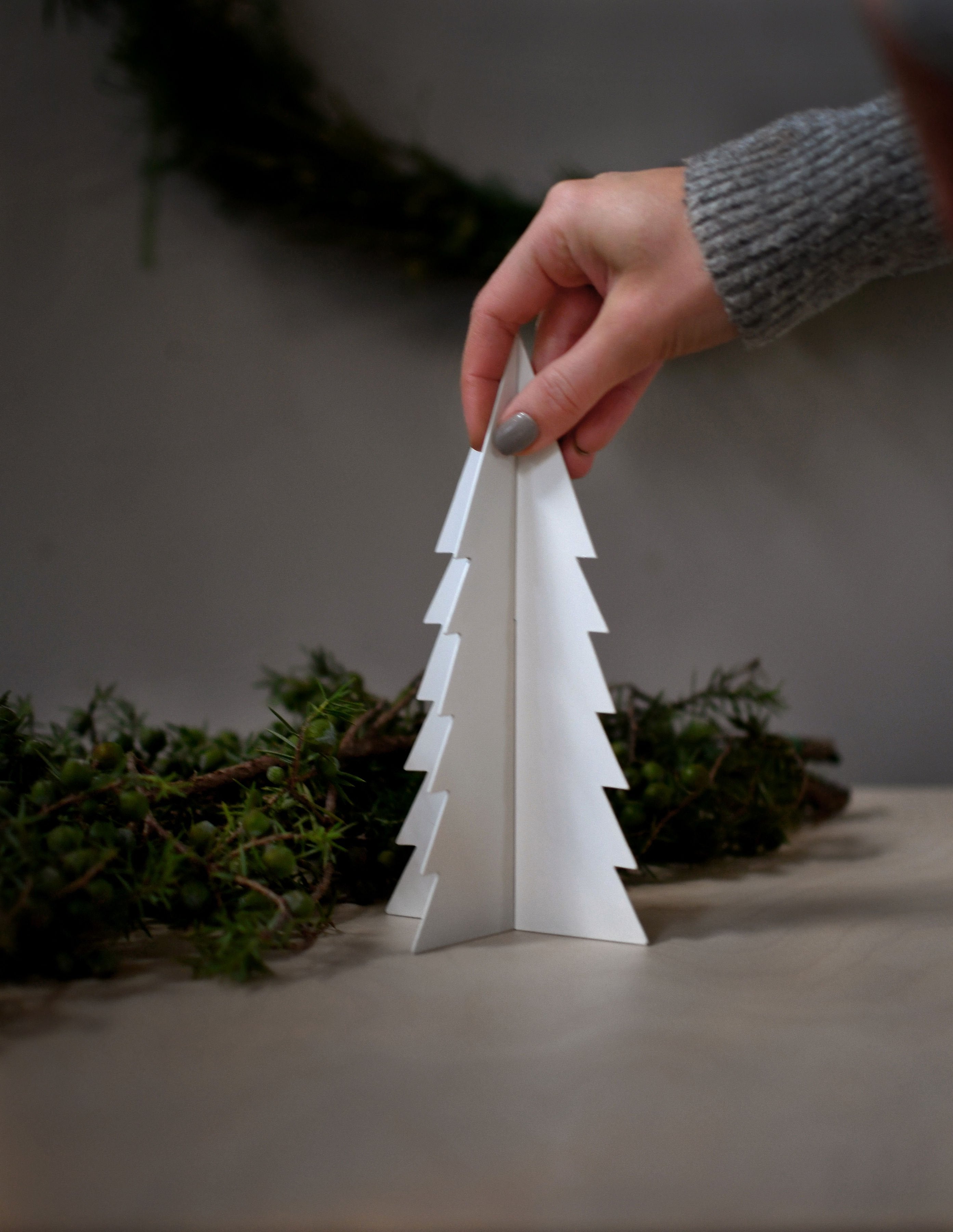 Metal Trees | Gimdalen | Grey & White | Various Sizes | by Storefactory - Lifestory - Storefactory