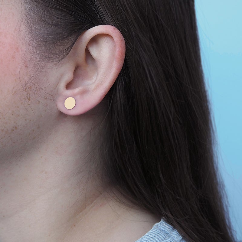 Balance Studs | Brass Mismatched Shapes | by Custom Made - Lifestory - Custom Made