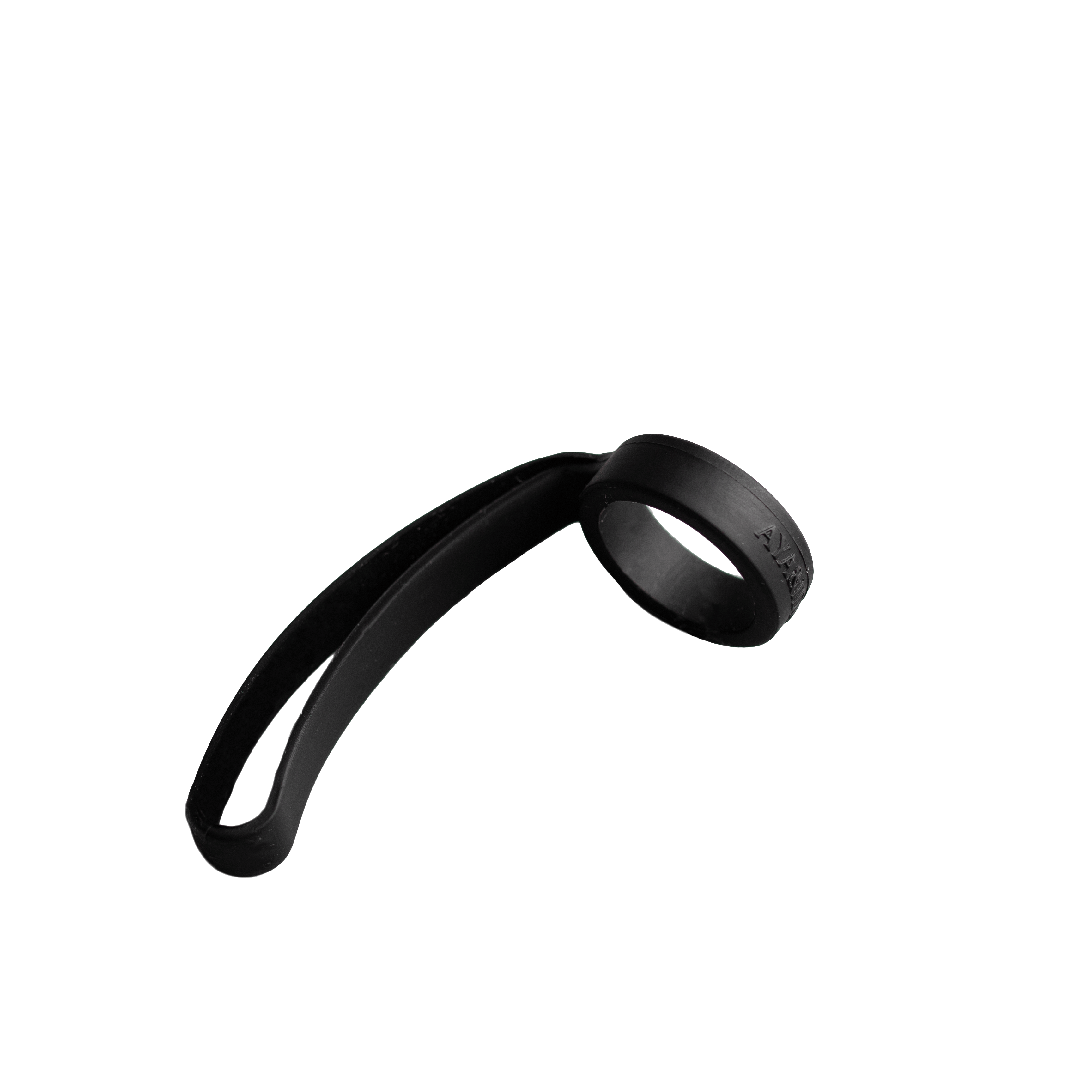 Aya&Ida Silicone Bottle Handle in Matte Black at Lifestory