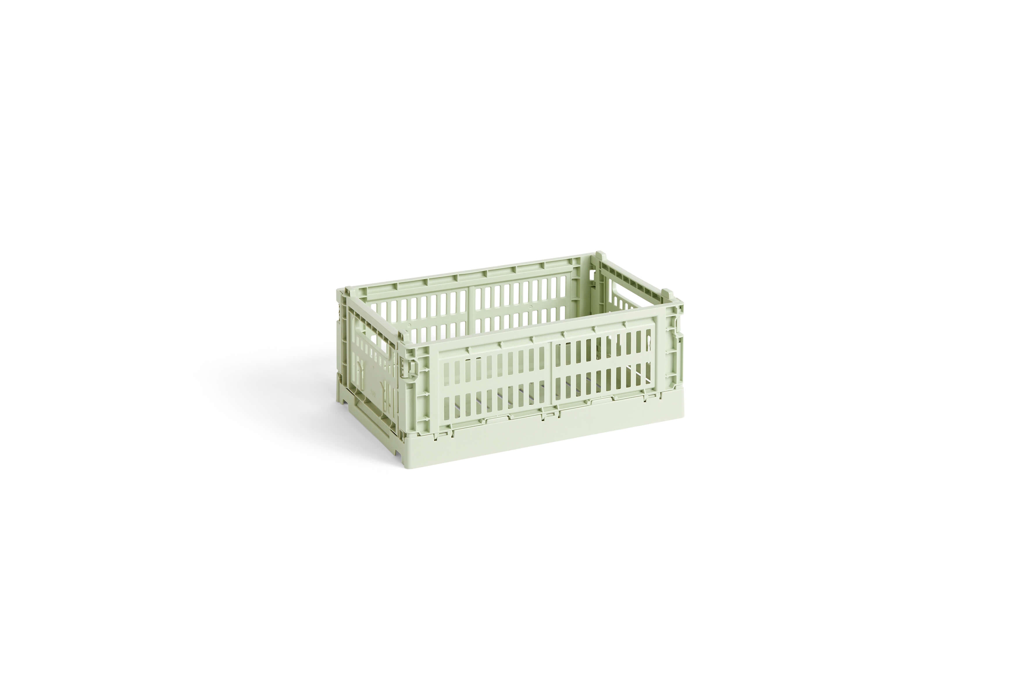 HAY Colour Crate Collapsible Small in Mint | Lifestory
