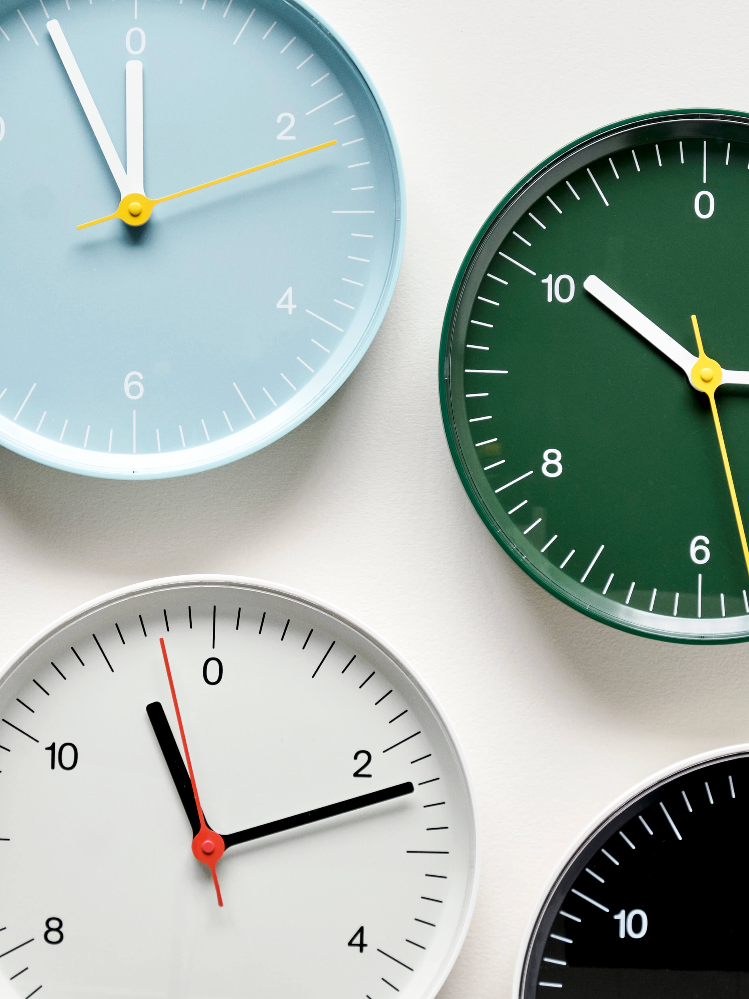 Wall Clock | White | By HAY - Lifestory - HAY