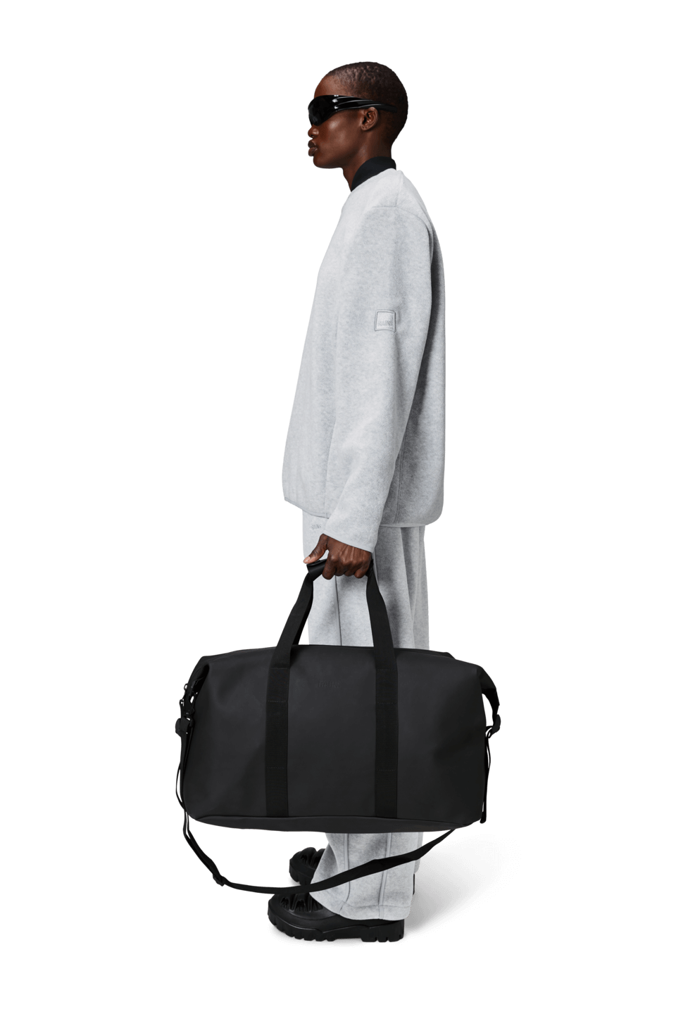 Hilo Weekend Bag | Black | Waterproof | by Rains - Lifestory