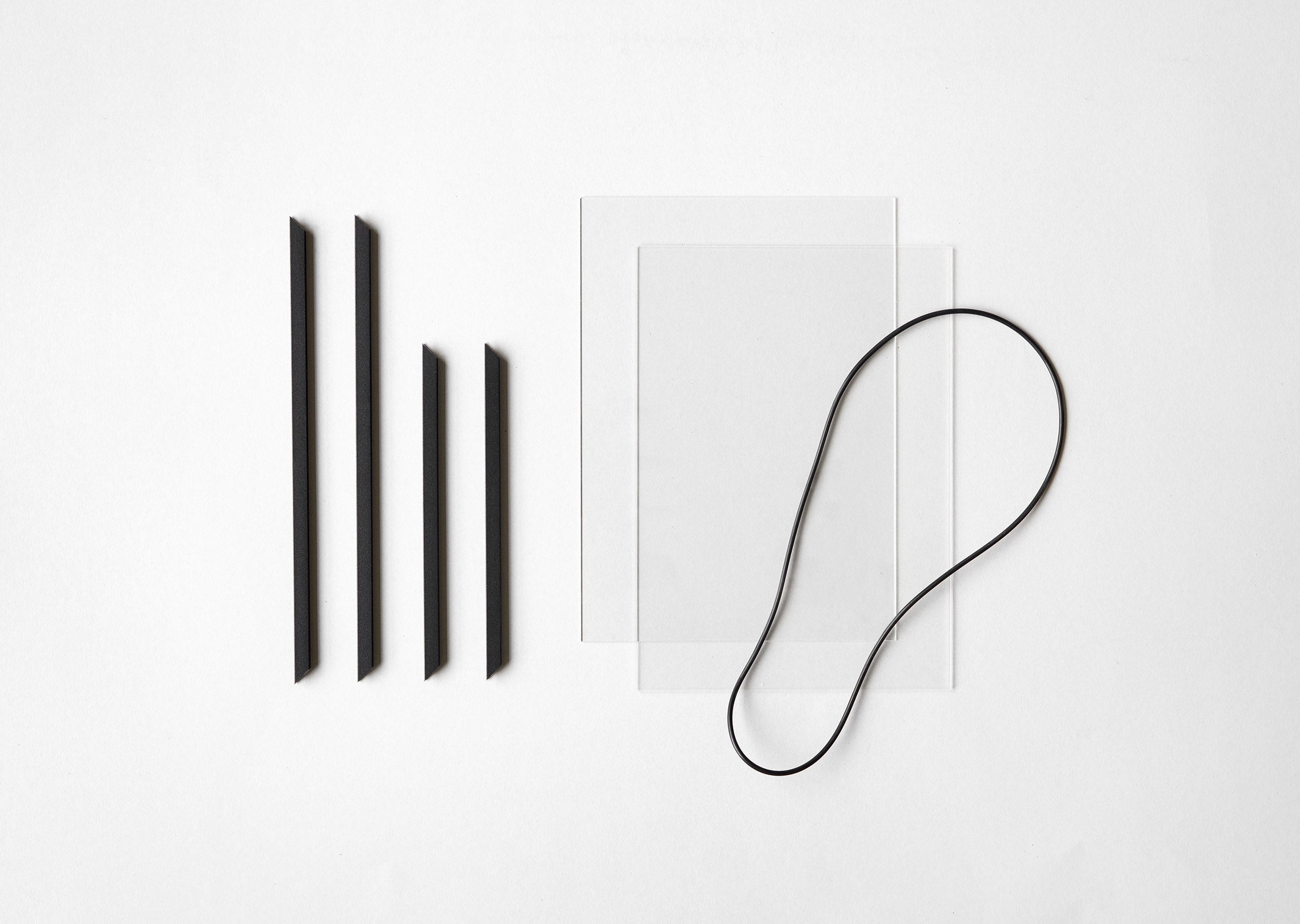 A4 Frame | Powder Coated Black Aluminium | by Moebe - Lifestory - Moebe