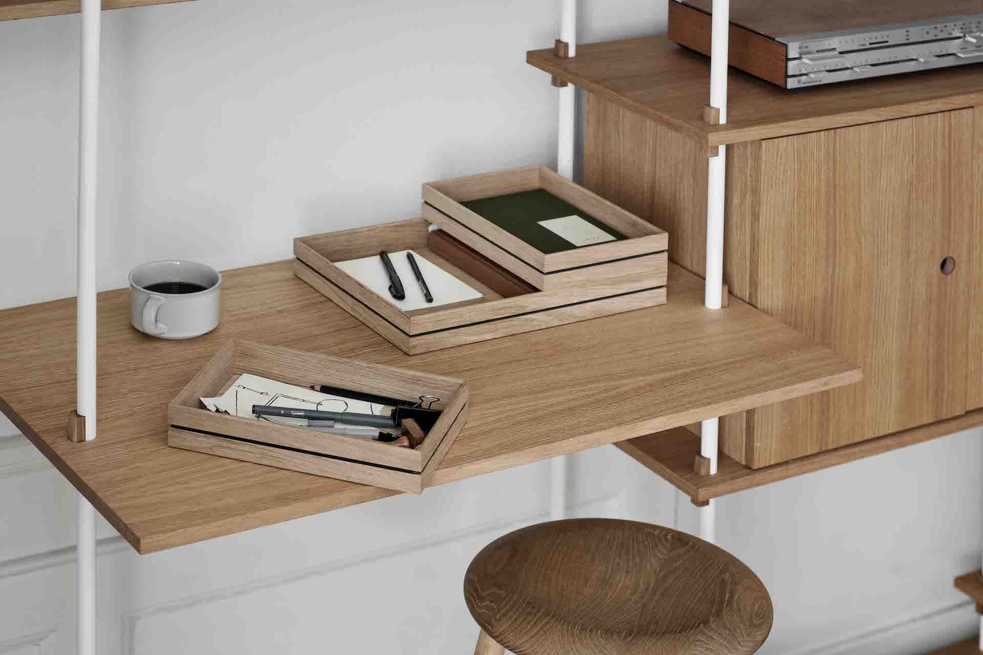 Functional and Sleek Wooden Tray | Organise | Small | by Moebe - Lifestory - Moebe