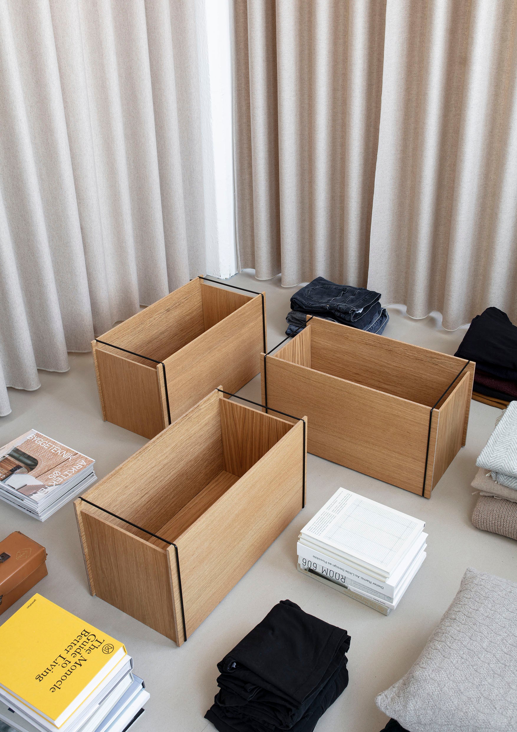 Storage box | Oak | by Moebe - Lifestory - Moebe