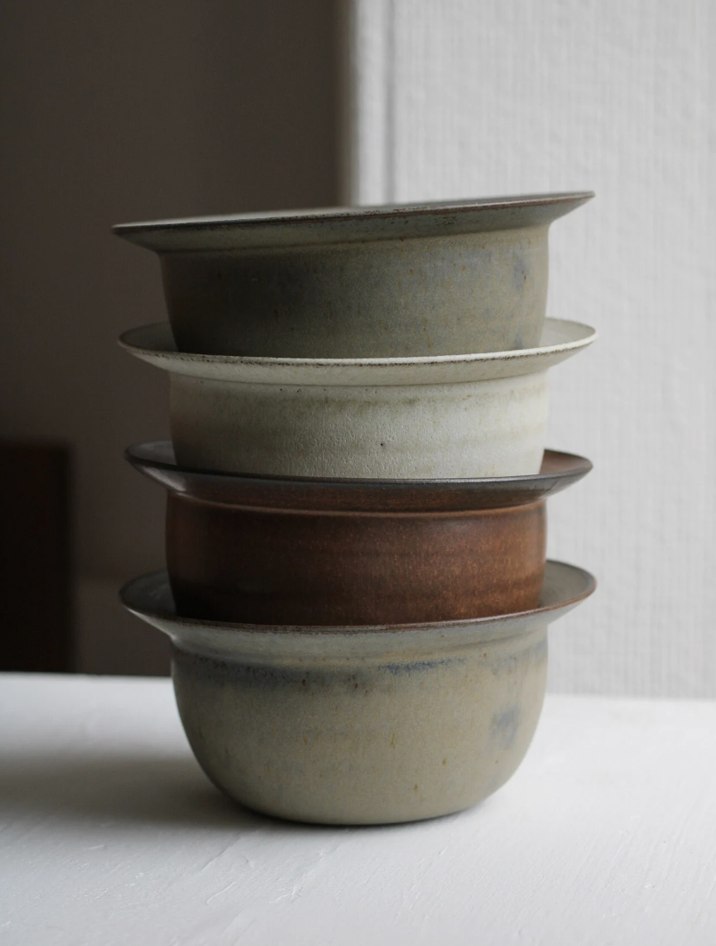 Mushroom Bowl | Tamba | Hand Thrown Stoneware | by Aku Ceramics - Lifestory - Aku Ceramics