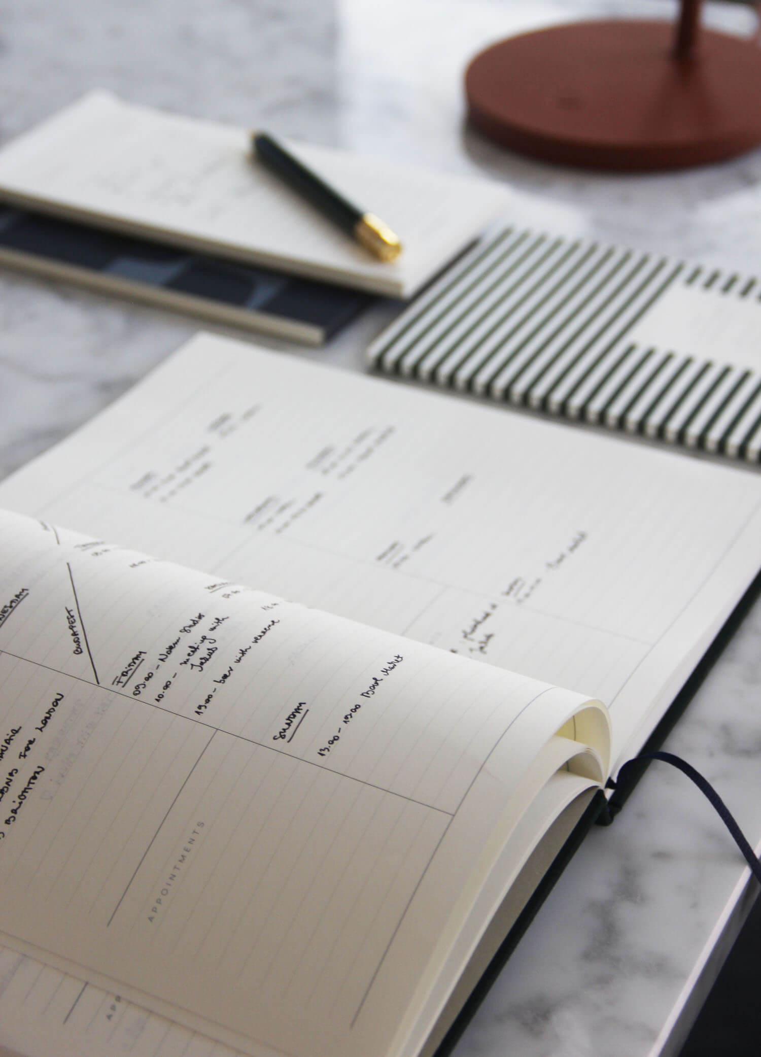 EVEN Weekly Work Journal with Hardcover | Green | Large | by Notem Studio - Lifestory - Notem Studio