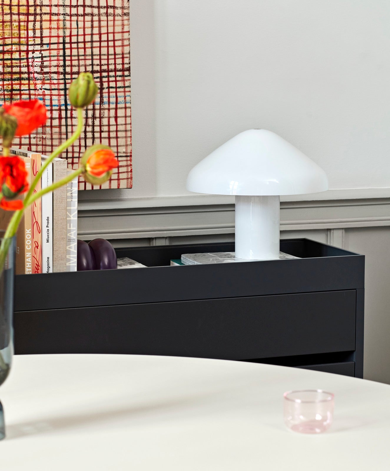 Pao Glass Table Lamp 350 | Naoto Fukasawa - Lifestory - HAY