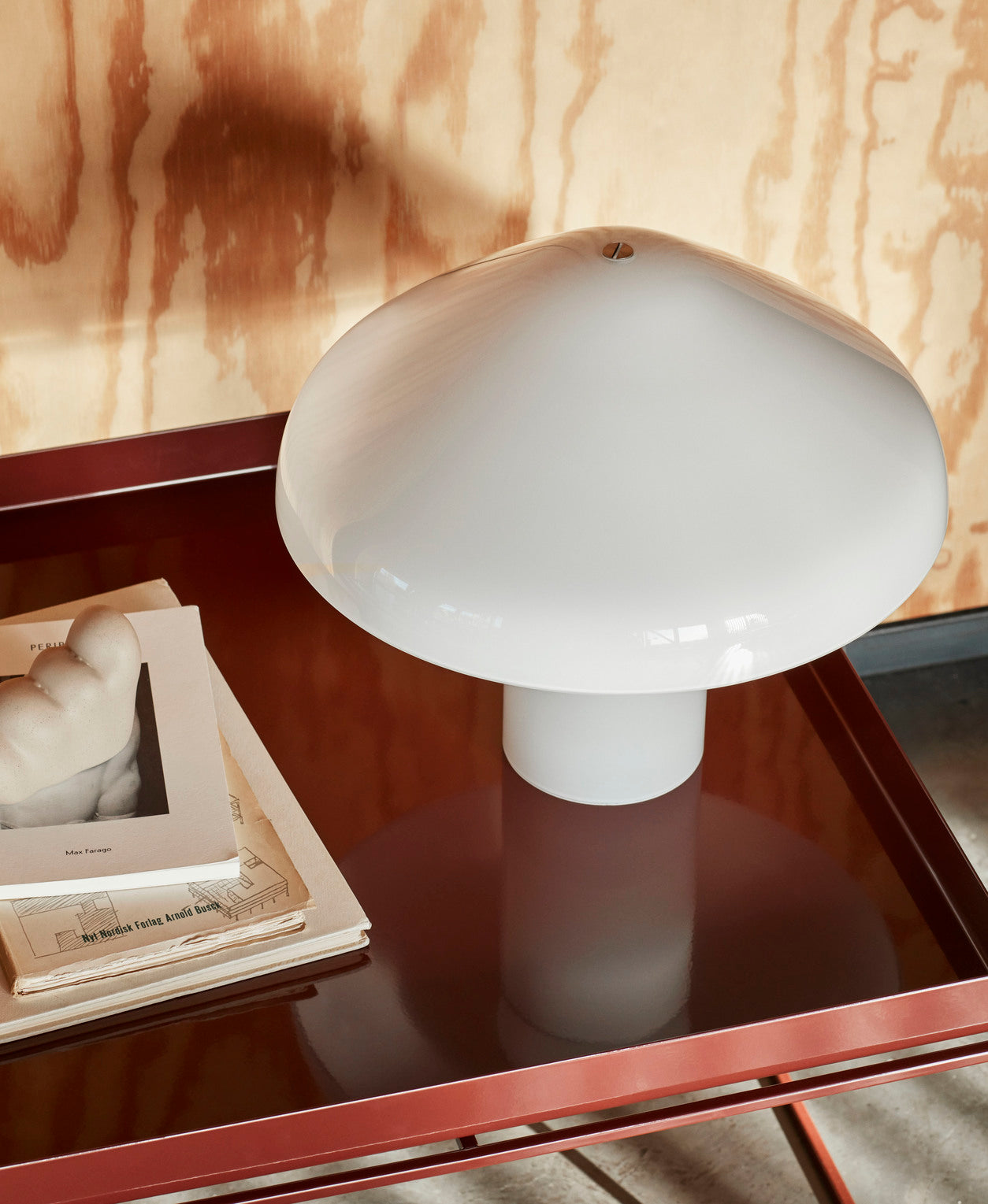 Pao Glass Table Lamp 350 | Naoto Fukasawa - Lifestory - HAY