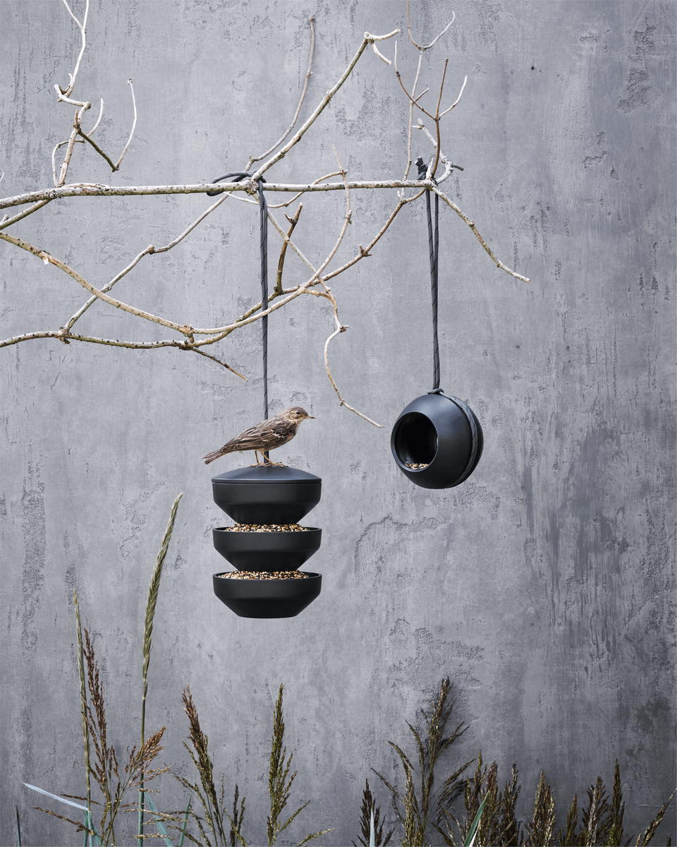 Hanging Bird Feeding Station | Green | Recycled Plastic | by Rosendahl - Lifestory - Rosendahl