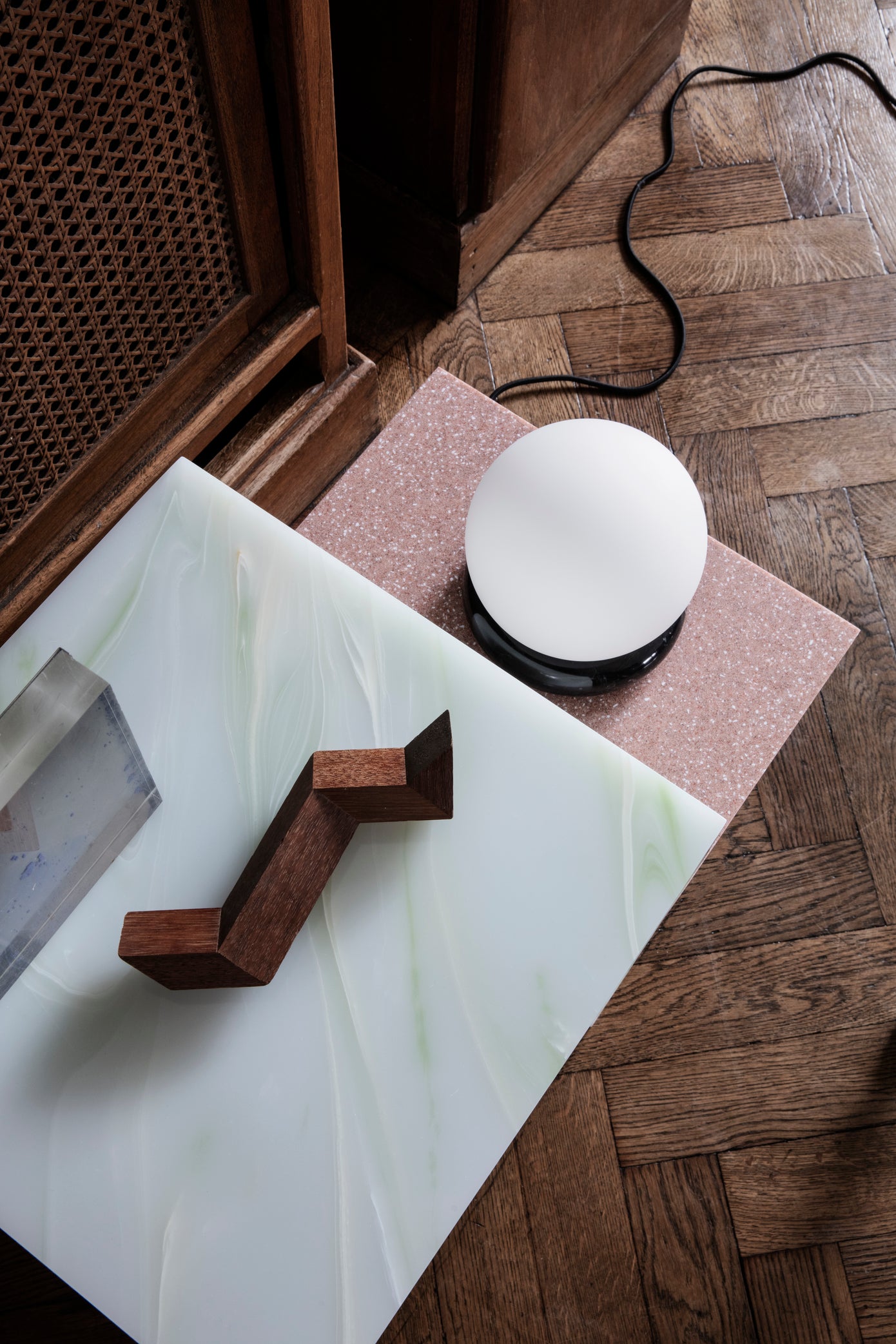 Rest Lamp | Black Marble | Table Lamp - Lifestory - ferm LIVING