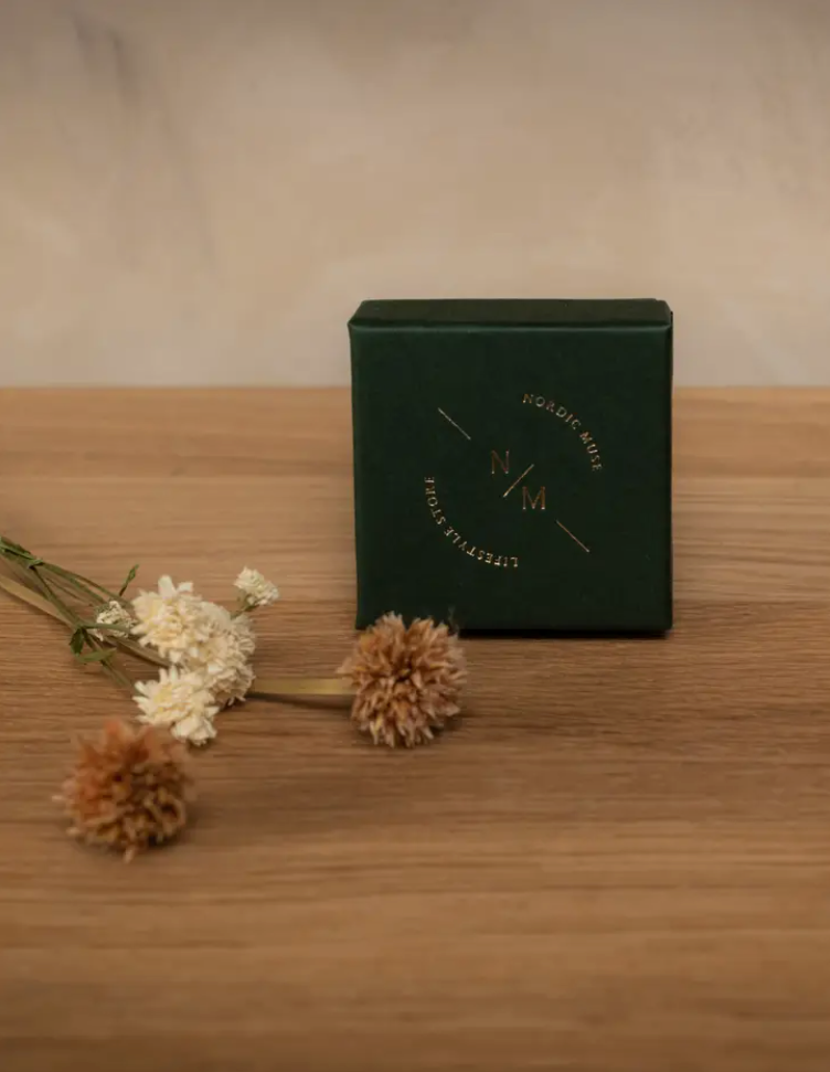 Gold Fluid Hoop Earrings | Waterproof | Gift Boxed | by Nordic Muse - Lifestory - Nordic Muse