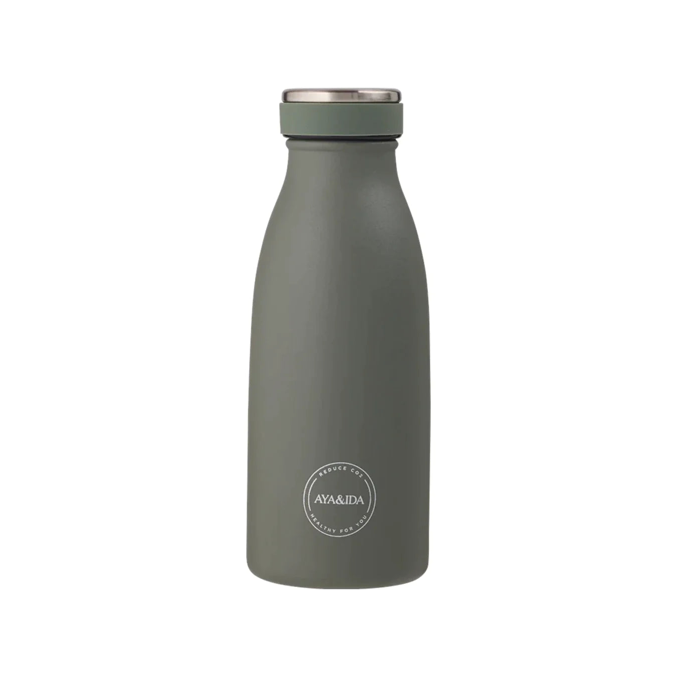 Aya & Ida Reusable bottle | 350ml | Hot or Cold | Tropical Green | Sold at Lifestory