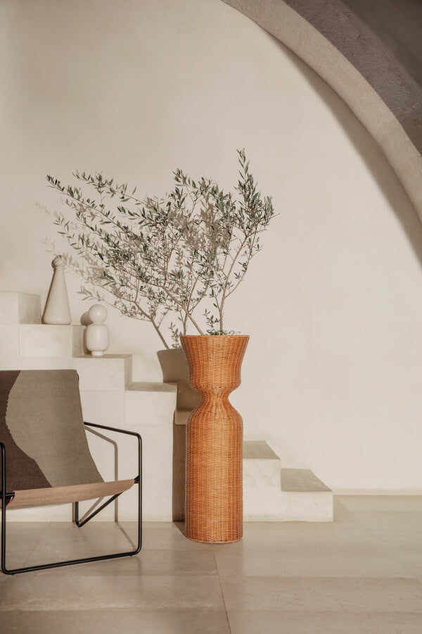 Desert Lounge Chair | Black Frame + Dune Fabric | by ferm Living - Lifestory - ferm Living