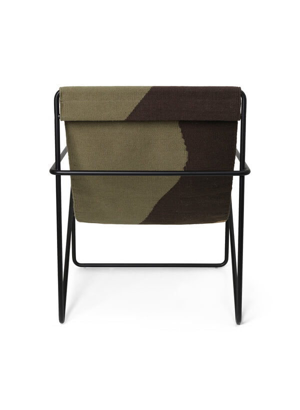 Desert Lounge Chair | Black Frame + Dune Fabric | by ferm Living - Lifestory - ferm Living