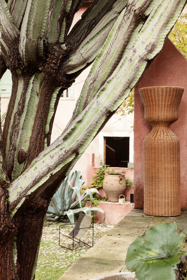 Desert Lounge Chair | Black Frame + Dune Fabric | by ferm Living - Lifestory - ferm Living