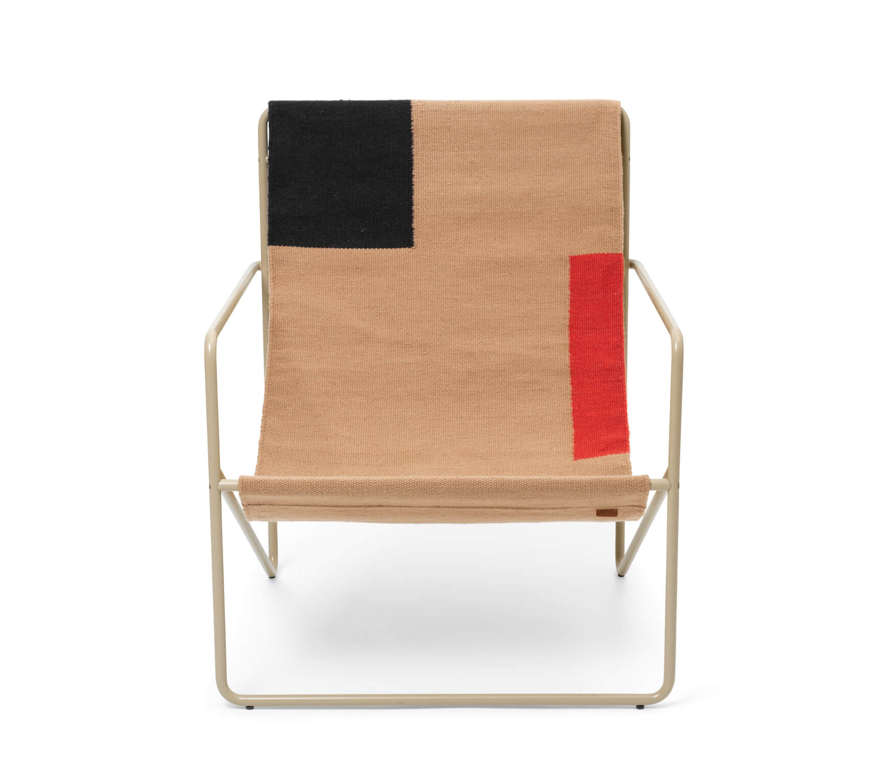 Desert Lounge Chair | Cashmere Frame + Block Fabric | by ferm Living - Lifestory - ferm Living